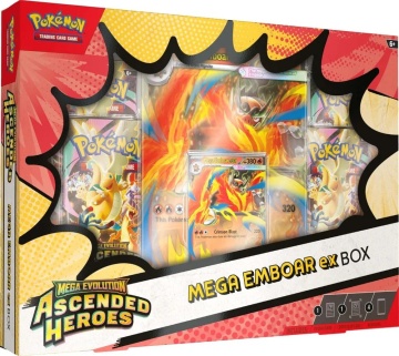 Pokémon TCG: Ascended Heroes Mega Emboar ex Box - Img 3