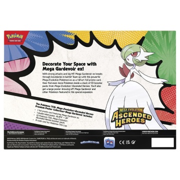 Pokémon TCG: Ascended Heroes Premium Poster Collection - Mega Gardevoir - Img 2