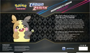 Pokémon TCG Espada e Escudo 12.5: Caixa de Coleção Premium Morpeko V-Union da Coroa Zenith - Img 2