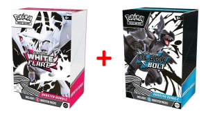 Pokémon TCG: Scarlet & Violet - Δυο Ενισχυτές Πακέτου White Flare & Black Bolt 💨⚡🎁
