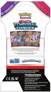 Pokémon TCG: Scarlet & Violet 5 Temporal Forces Бустер пакет с ръкави за Temporal Forces (10 карти) - Img 5