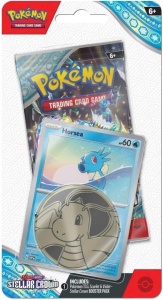 Pokémon TCG: Scarlet & Violet 7 Stellar Crown Checklane Blister - Horsea