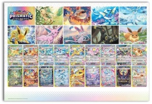 Pokemon TCG: Scarlet & Violet 8.5 Prismatic Evolutions Poster Collectie Eevee - Img 4