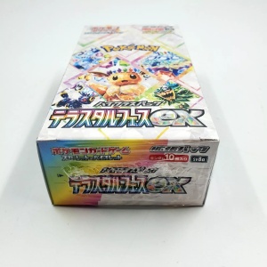 Pokemon Packs Pokemon TCG: Terastal Festival Ex Booster Pack (Japanese) -  10 Unopened Packs From Scarlet & Violet SV8a Set Pokemon Box