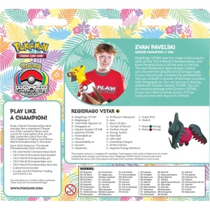 Set Pokémon TCG: 2024 Weltmeisterschaft Deck - Evan Pavelski: VSTARidrago Regidrago - Img 2