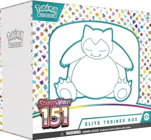 Set Pokémon TCG: Scharlachrot & Violett 151 - Elite-Trainer-Box