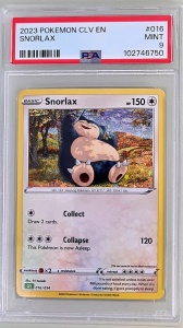 Snorlax #016/034 Common Vintage (angol) PSA 9 MINT