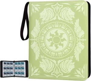 TCG Binder - TCG Premium 720 Double PU - Grün und Weiß (720 Karten)
