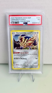 Zamazenta Holo #SWSH034 PSA 7 Near Mint Holo Promo (български) - Img 3