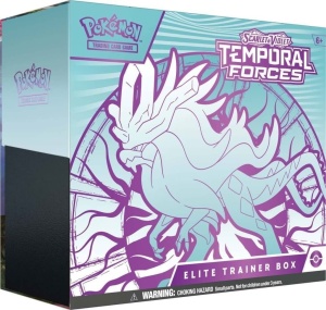 Σετ καρτών Pokémon TCG: Scarlet & Violet 5 Temporal Forces Elite Trainer Box - Walking Wake