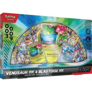 Σετ Pokémon TCG: Συλλογή Venusaur ex / Blastoise ex Premium