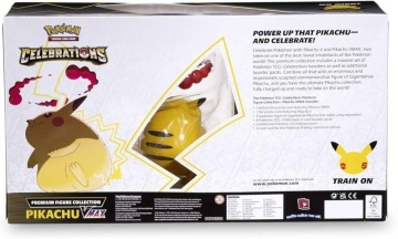 Celebrations Premium Figure Collection—Pikachu VMAX — Cutie de Colecție Pokémon Sigilată - Img 2