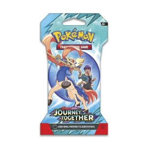 Pachet Carti Pokémon TCG Journey Together Sleeved Booster Pack - Scarlet & Violet 9 (10 Carti) - Img 2