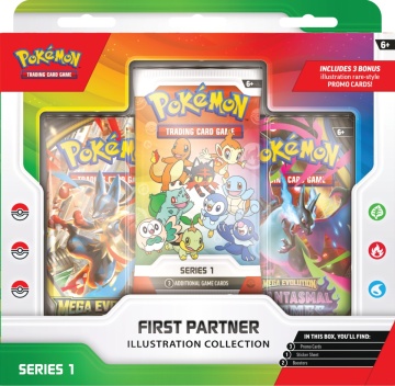 Pokémon TCG: Πρώτος Συνεργάτης - Συλλογή Εικονογραφήσεων - Σειρά 1