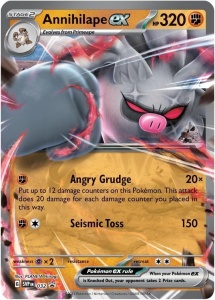 Pokémon TCG: Annihilape EX Кутия Pokémon TCG Box Set - Img 6