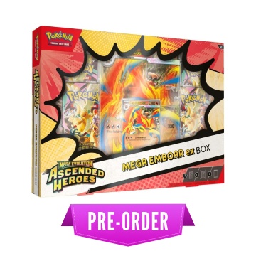 Pokémon TCG: Ascended Heroes Mega Emboar ex Box - Img 2