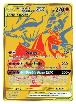 Pokémon TCG: Coleção Premium Reshiram & Charizard-GX Lacrada - Img 2