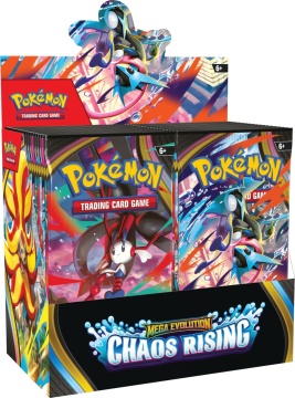 Pokémon TCG: Mega Evolution-Chaos Rising Booster Kiállító Doboz (36 Csomag)