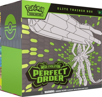 Pokémon TCG: Mega Evolution-Perfect Order Elite Trainer doboz