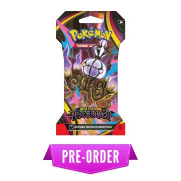 Pokémon TCG: Megaevolución—Paquete de refuerzo con funda negra - Img 2