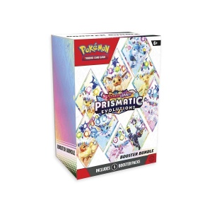 Pokémon TCG Prismatic Evolutions Booster Display Bundle (6 csomag) - Img 1