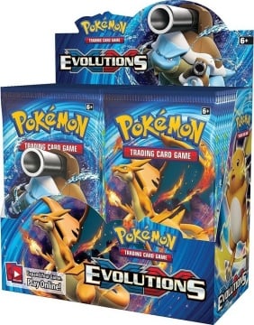 Pokémon TCG: XY Evolutions Booster Display Box EN (English, XY12, 2016) — Base Set Reprint