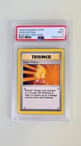 Super Potion #90/102 Vintage common (anglais) PSA 9 MINT - Img 2