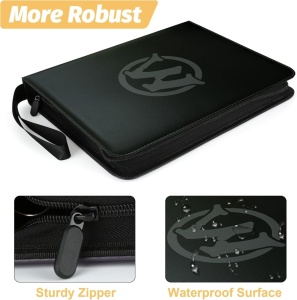 TCG Binder - TCG Premium 720 Double PU TCG Premium 720 Double PU - Schwarz M (720 Karten) - Img 2