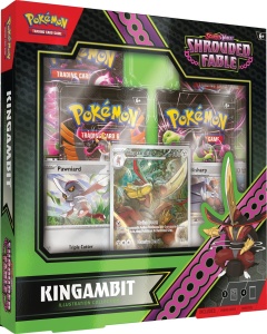 Кутия Pokémon TCG: Scarlet & Violet 6.5 Shrouded Fable Illustration Collection - Kingambit - Img 1