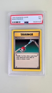 Поддръжка #83/102 Vintage Common (Български) PSA 7 NM - Img 2