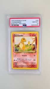 Charmander Base Set #46/102 PSA 10 Gem Mint (български) - Img 2