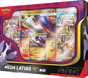 Conjunto Pokémon TCG: Mega Latias ex Box