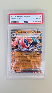 Greninja ex Tera #106/167 PSA 8 Fast Neuwertig (Englisch) - Img 2