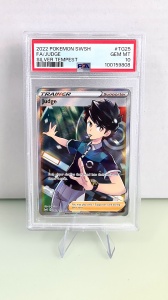 Judge FA/JUDGE #TG25/TG30 Full Art Ultra Rară (Engleză) PSA 10 GEM MT - Img 3