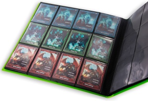 Pasta para guardar cartas de baralho TCG Binder Ultimate Guard Flexxfolio - Verde Claro (480 cartas) - Img 2
