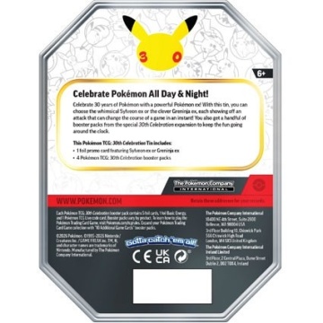 Pokemon TCG: 30th Celebration ex Tin - Img 4