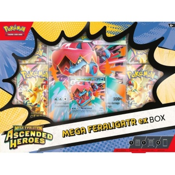 Pokémon TCG: Ascended Heroes Mega Feraligatr ex Box