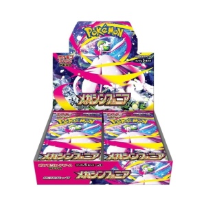 Pokémon TCG Mega Brave Booster Box Показване на кутията Pokémon TCG Mega Brave Booster Box - Mega Lucario JP (M1L Japanese) - 20 опаковки - Img 1