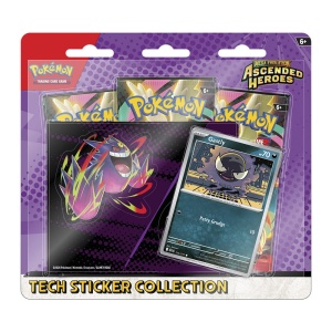 Pokémon TCG: Mega Evolution - Συλλογή αυτοκόλλητων Tech Ascended Heroes Gastly