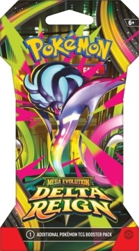 Pokémon TCG: Mega Evolution - Delta Reign Sleeved Booster Pack - Img 3