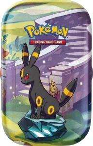 Pokémon TCG: Prismatic Evolutions Mini Tin Prismatic Display Box - Eevee und Eeveelutions! - Img 6