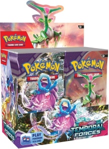 Pokémon TCG: Scharlachrot & Violett 5 Zeitliche Kräfte Zeitliche Kräfte Booster Display Case (6 Boxen) - Img 2