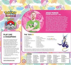 Pokémon TCG-set: 2024 World Championship-lek - Jesse Parker: The 'Don - Img 2