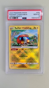 Radiant Charjabug #051/159 Radiant Rară (Engleză) PSA 10 GEM MT - Img 2