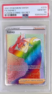 Sidney FA/SIDNEY #279/264 Изключително рядък (английски) PSA 10 GEM MT - Img 1