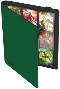 TCG Binder Card Storage Map TCG Ultimate Guard FlexXfolio 18 poches XenoSkin Portfolio - Vert (360 cartes) - Img 2
