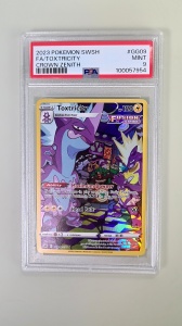 Toxtricity FA/TOXTRICITY #GG09/GG70 Full Art Ultra Rare (Englisch) PSA 9 MINT - Img 2