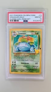Venusaur #15/102 PSA 10 Gem Mint Holo (English) | PokeMANIA