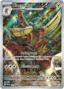 Zestaw kart Pokémon TCG: Scarlet & Violet 6.5 Kolekcja ilustracji Shrouded Fable – Kingambit - Img 3