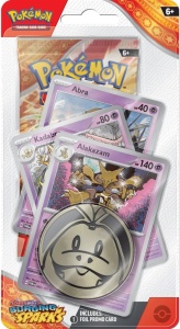 Πακέτο καρτών Pokémon TCG: Scarlet & Violet 8 Surging Sparks Premium Checklane Blister - Alakazam